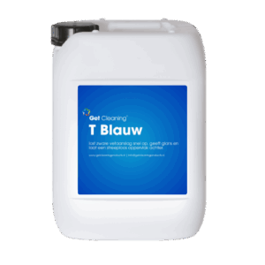 Get Clean T-Blauw