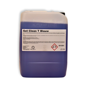 Get Clean T-Blauw