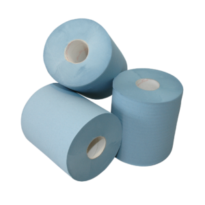 Get Clean Poetsrol Midi Blauw 1-lgs 300m