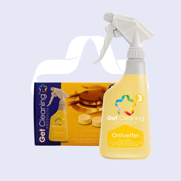 Get Clean Eco-Tabletten Ontvetter + Fles