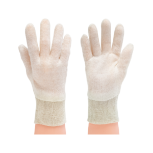 Handschoen tricot manchet ECRU UNI
