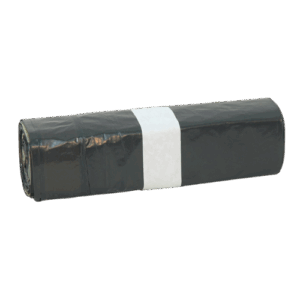 Afvalzak LDPE 45/5x45 cm Zwart Met Trekband