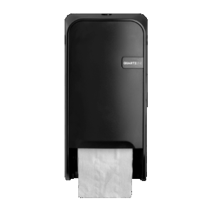 Duo Toiletroldispenser Doprol Zwart/Wit/Zilver