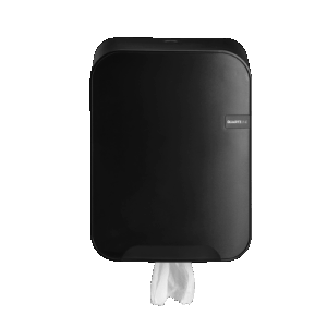Poetsroldispenser Midi Zwart/Wit/Zilver