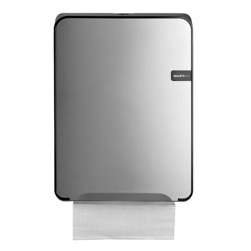 Handdoekpapier Dispenser | Zwart/Zilver