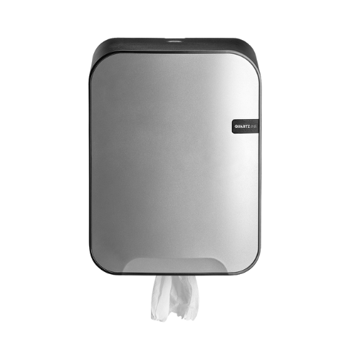 Poetsroldispenser Midi | Zilver/Zwart
