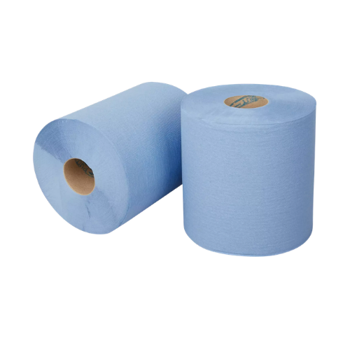 Poetsrol Midi Blauw 1-lgs 300m